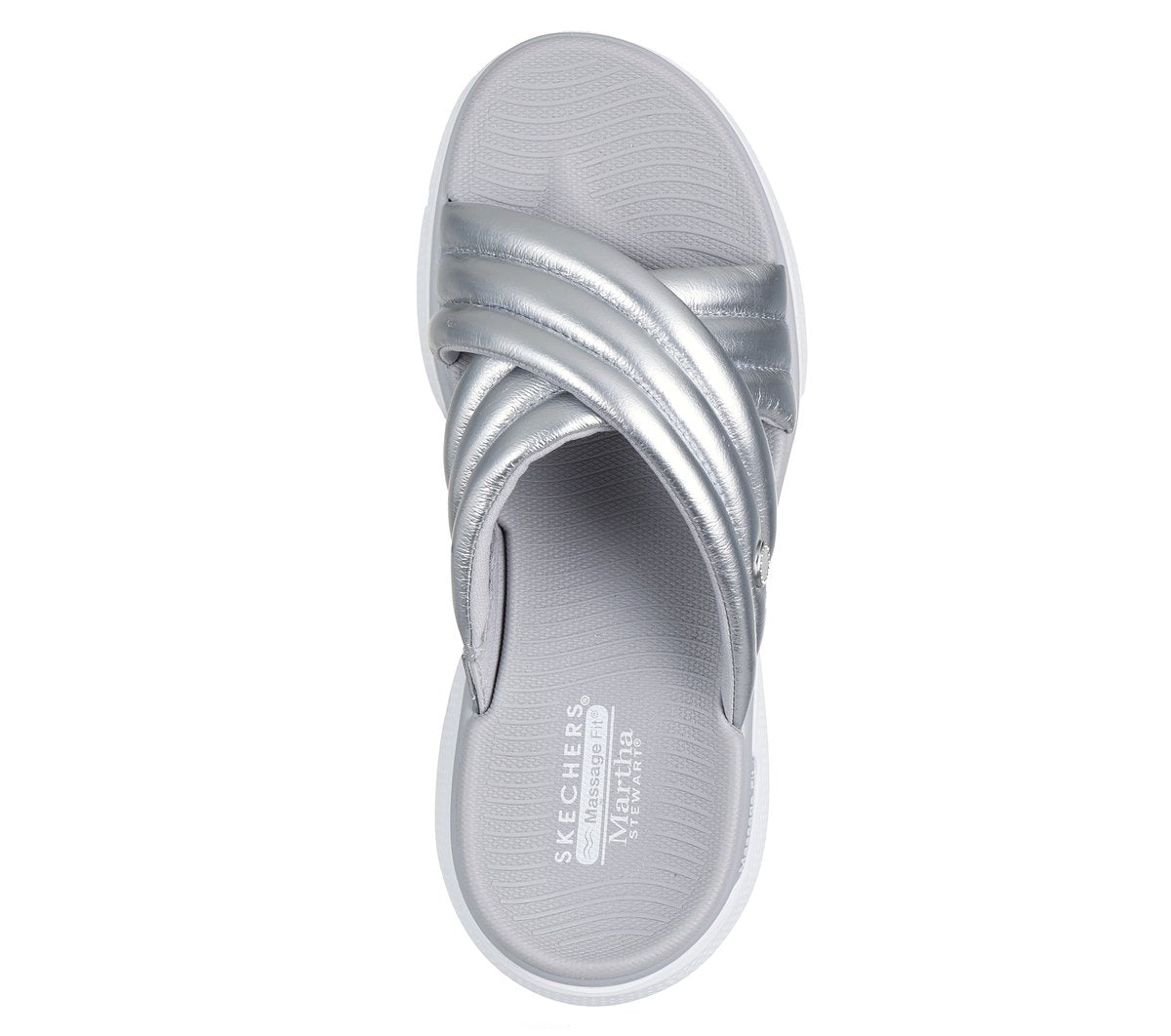 Skechers- Women Martha Stewart:Massage Fit Edge - Shine Bright