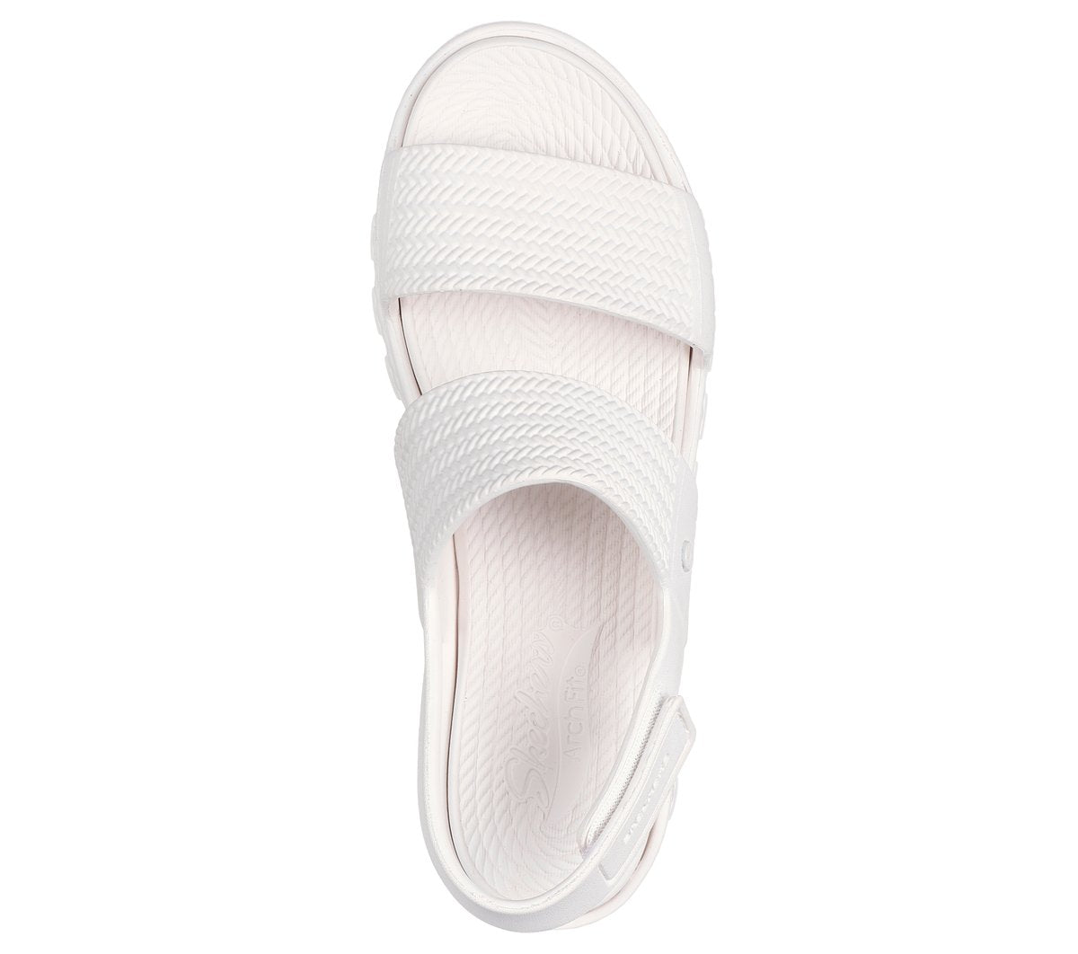 Skechers- Women Foamies: Arch Fit Footsteps - Sunny Days