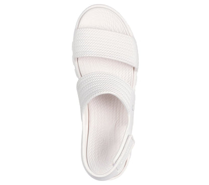 Skechers- Women Foamies: Arch Fit Footsteps - Sunny Days