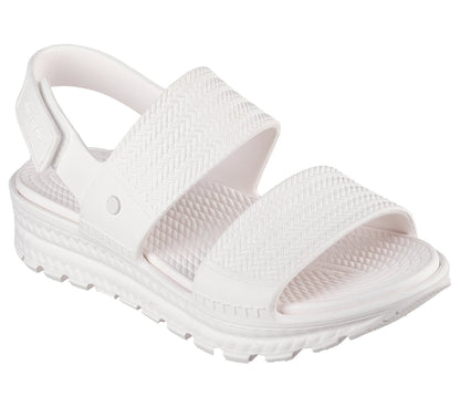 Skechers- Women Foamies: Arch Fit Footsteps - Sunny Days