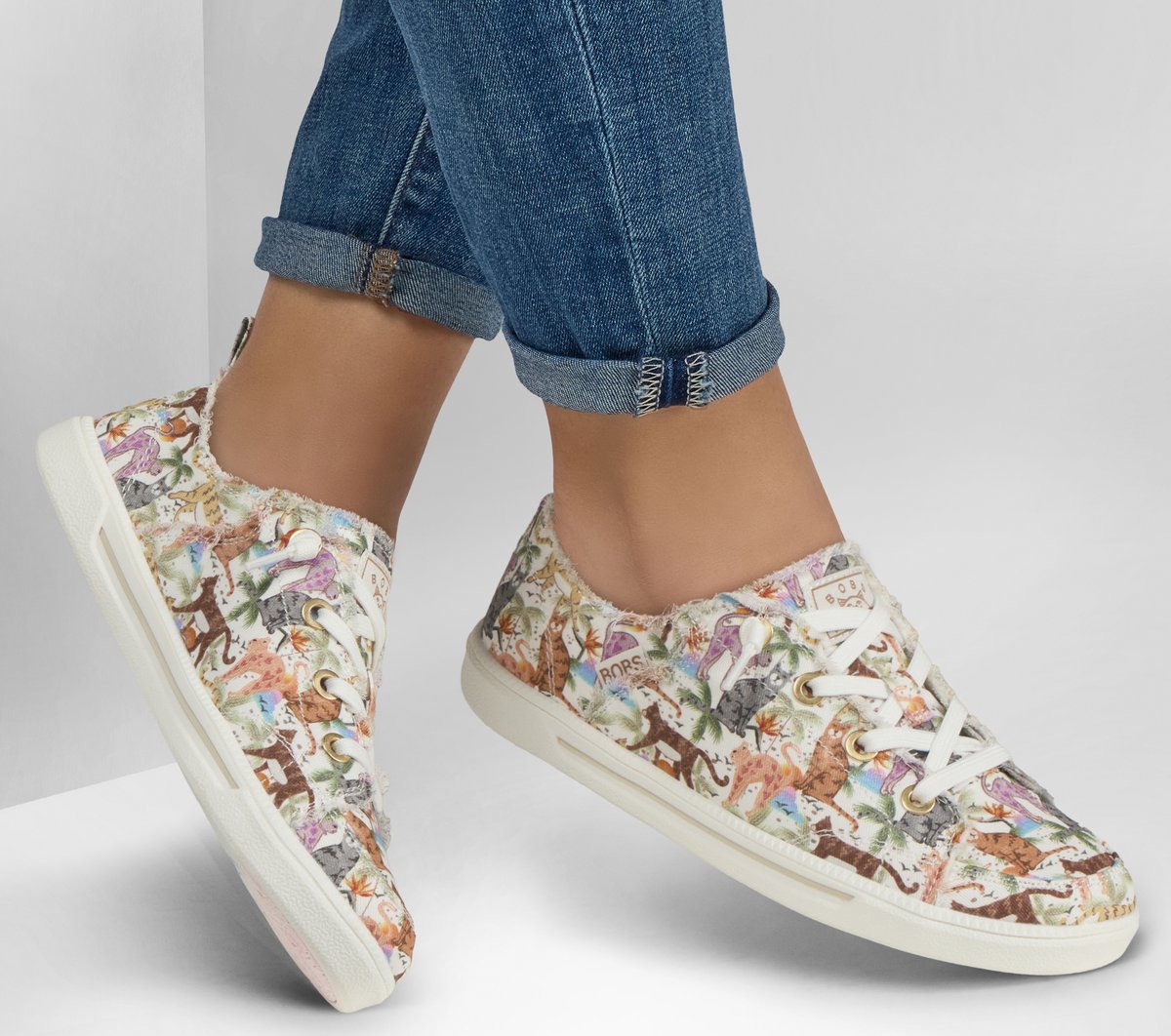 Skechers- Women BOBS B Cute 2.0 - Jungle Steps