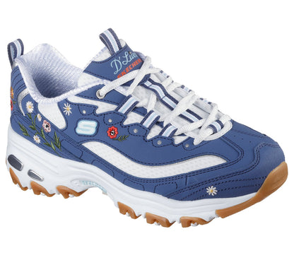 Skechers- Women D'Lites - Spring Bloom