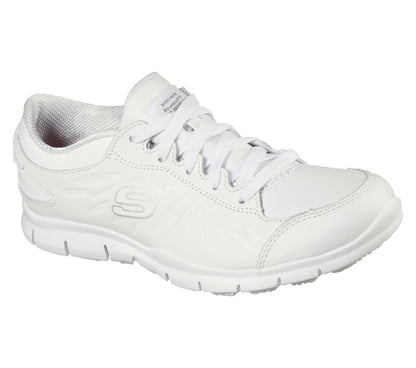 Skechers- Women Work Relaxed Fit: Eldred - Dewey SR