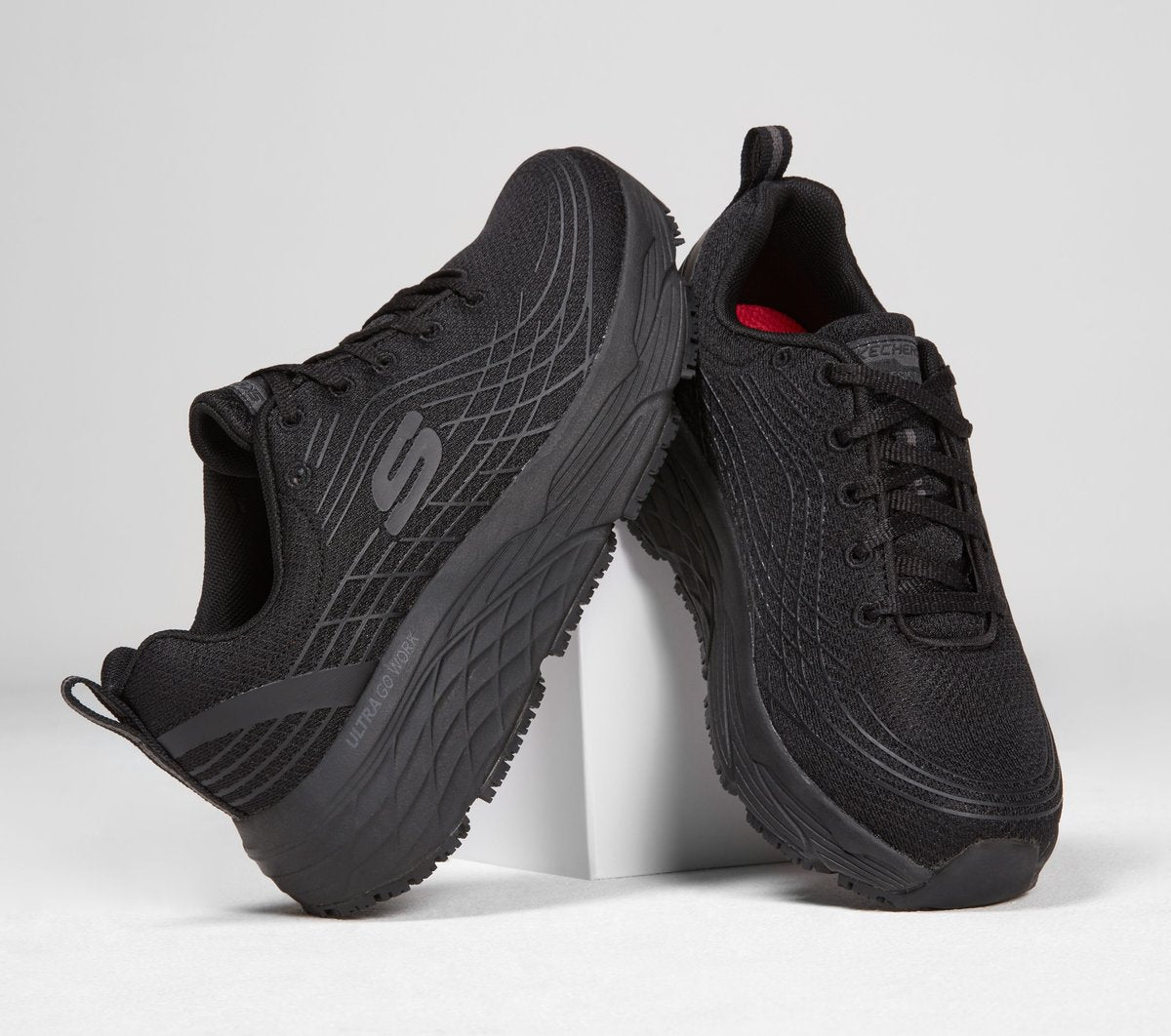 Skechers- Women Work Slip-Resistant Relaxed Fit: Max Cushioning Elite