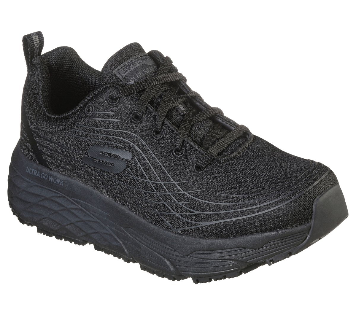 Skechers- Women Work Slip-Resistant Relaxed Fit: Max Cushioning Elite