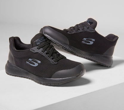 Skechers- Women Work Slip-Resistant Relaxed Fit: Squad