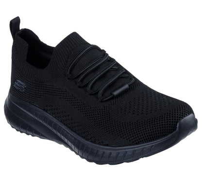 Skechers- Women Work Relaxed Fit: BOBS Sport Squad Chaos SR