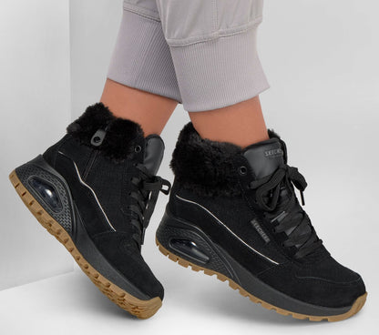 Skechers- Women Uno Rugged - Suede Strides
