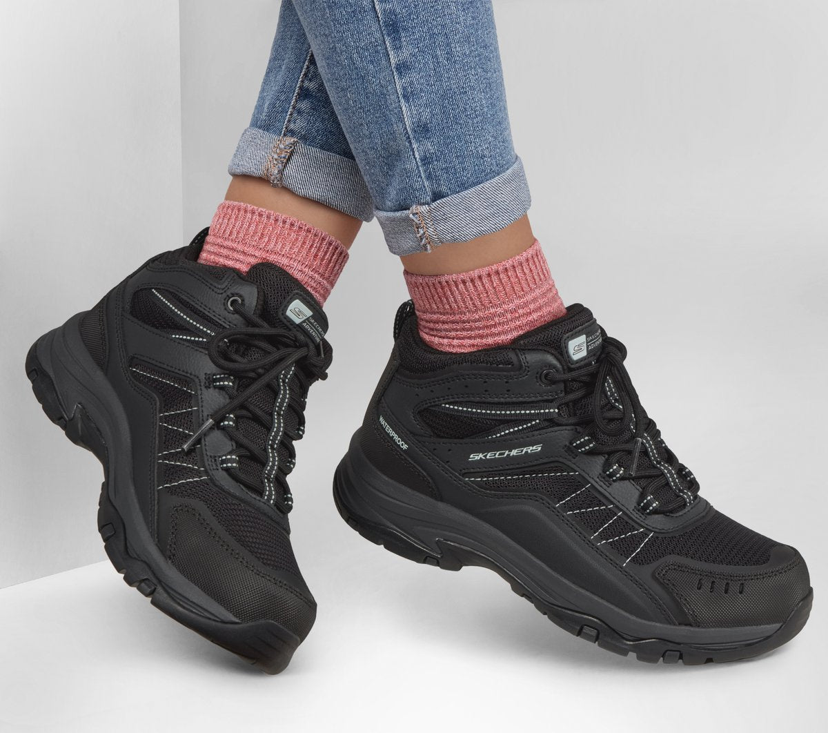 Skechers- Women Waterproof Relaxed Fit: Trego - Ashaway