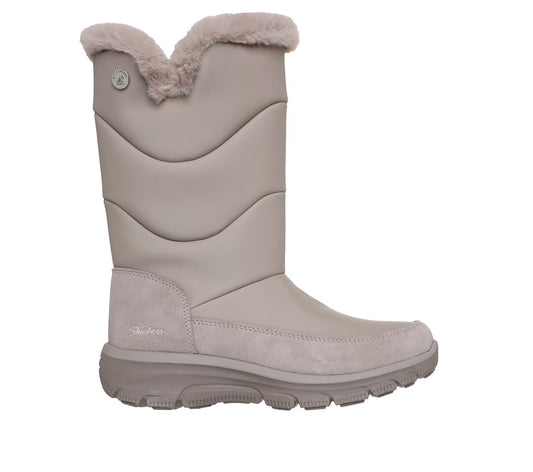 Skechers- Women Waterproof Relaxed Fit: Easy Going - Snow Chillin