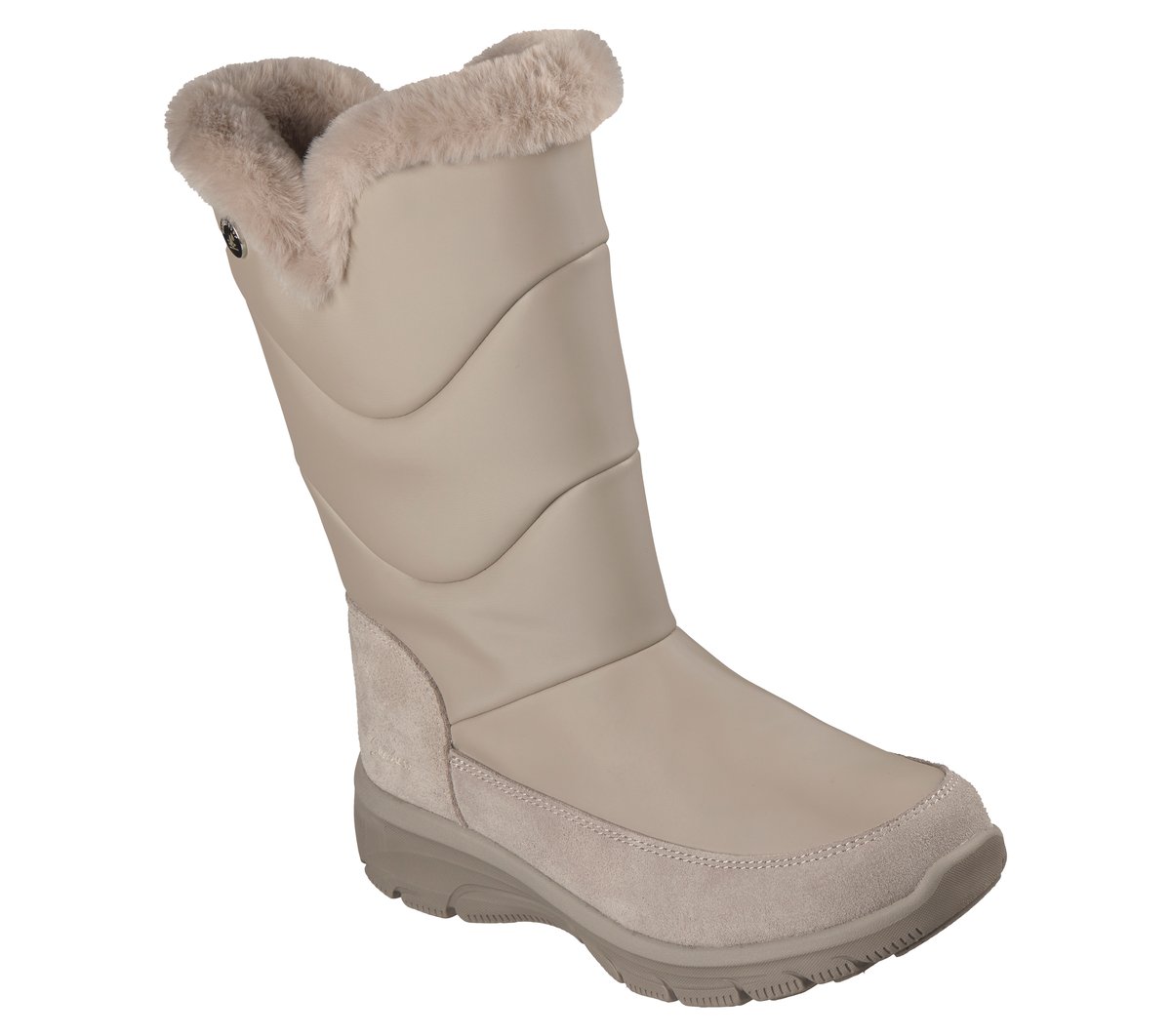 Skechers- Women Waterproof Relaxed Fit: Easy Going - Snow Chillin