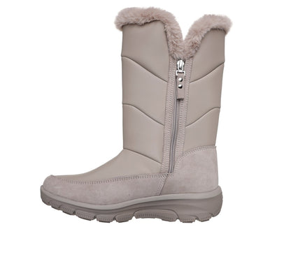 Skechers- Women Waterproof Relaxed Fit: Easy Going - Snow Chillin