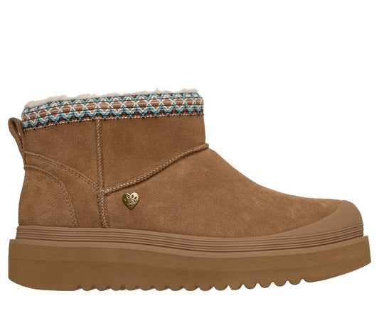 Skechers- Women BOBS Dakota - Suede Stomper