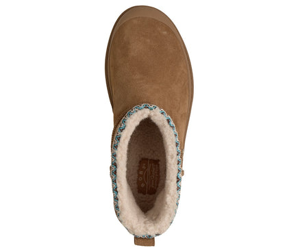 Skechers- Women BOBS Dakota - Suede Stomper