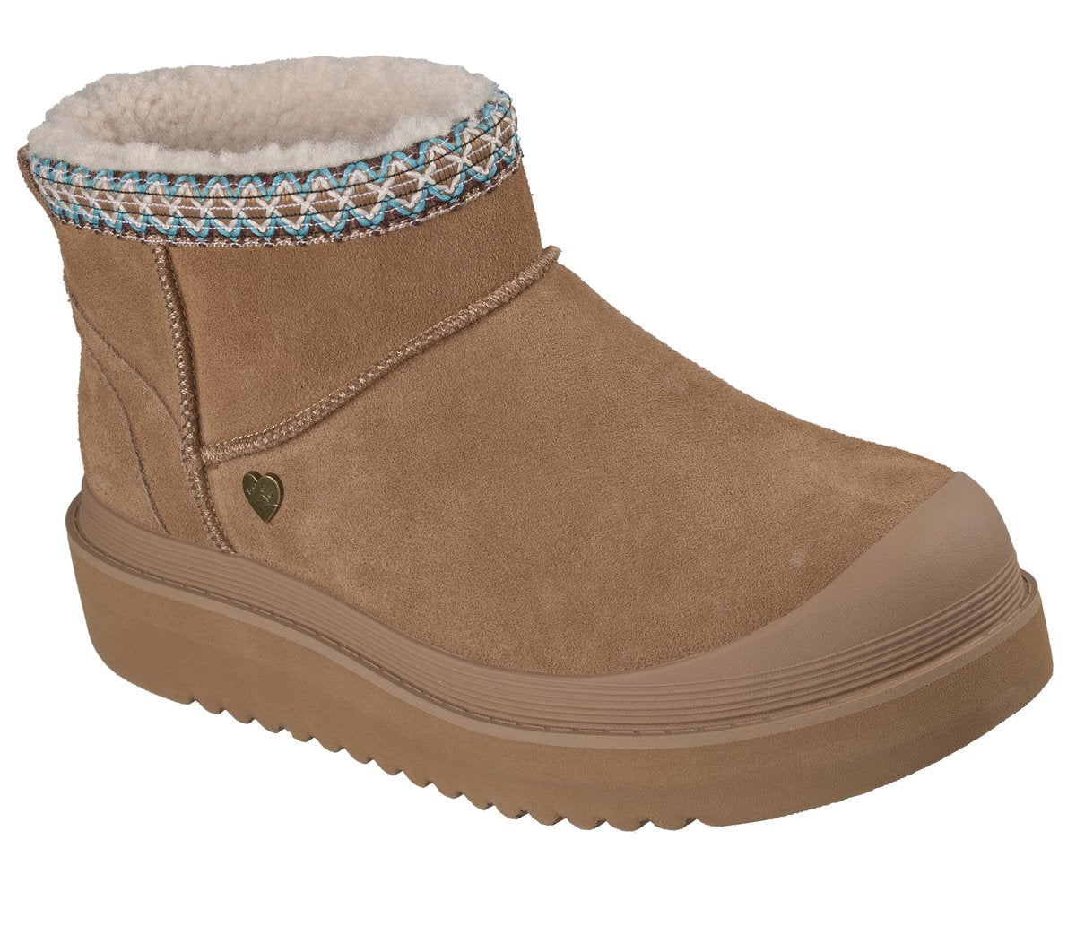 Skechers- Women BOBS Dakota - Suede Stomper
