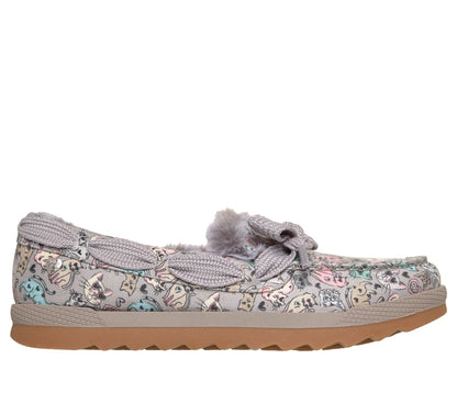 Skechers- Women BOBS Cozy Chill - Cat Cozies