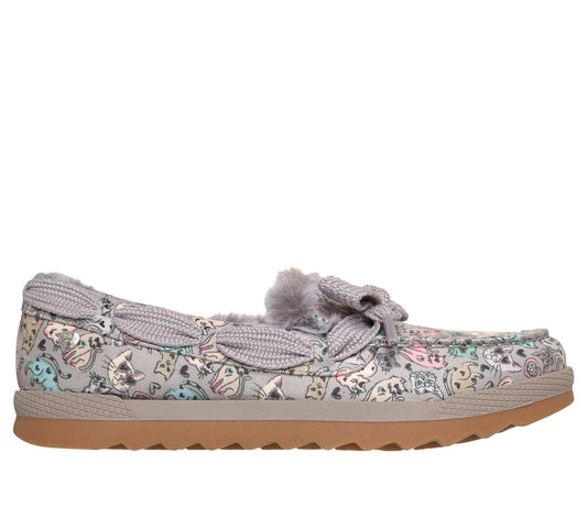 Skechers- Women BOBS Cozy Chill - Cat Cozies
