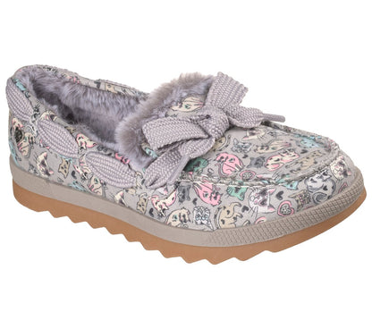 Skechers- Women BOBS Cozy Chill - Cat Cozies