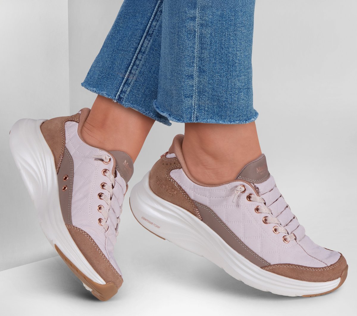 Skechers- Women Slip-ins Martha Stewart: Contour Foam - Cozy Fit Sweet Serenity