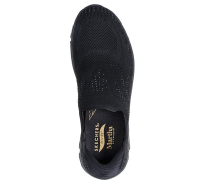 Skechers- Women Slip-ins Martha Stewart: Arch Fit Glide-Step Elevate - Smoke Show