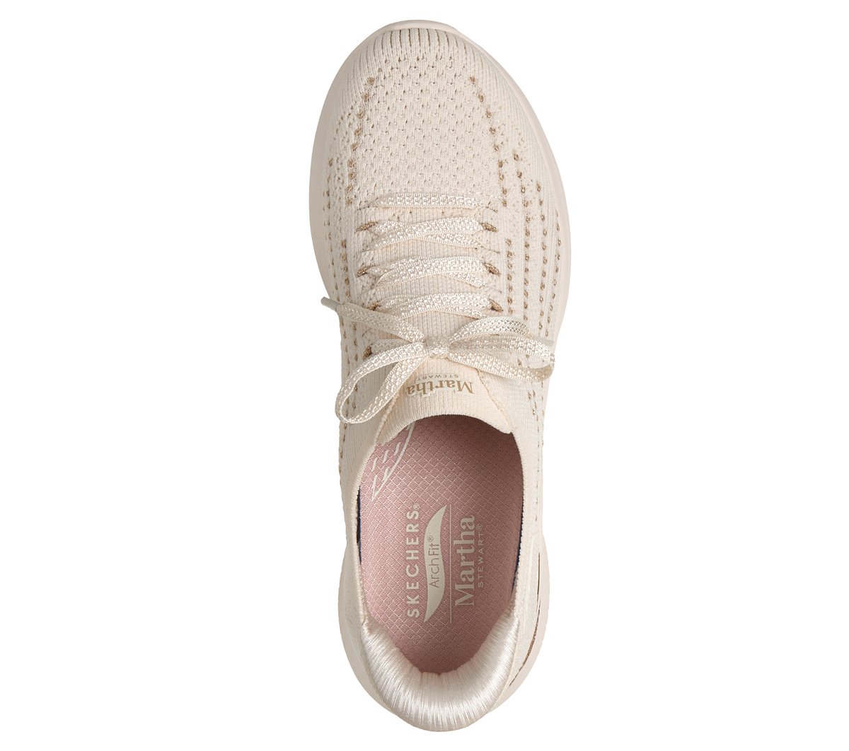 Skechers- Women Slip-ins Martha Stewart: Arch Fit Ultra Flex 3.0 - Metallic Grace