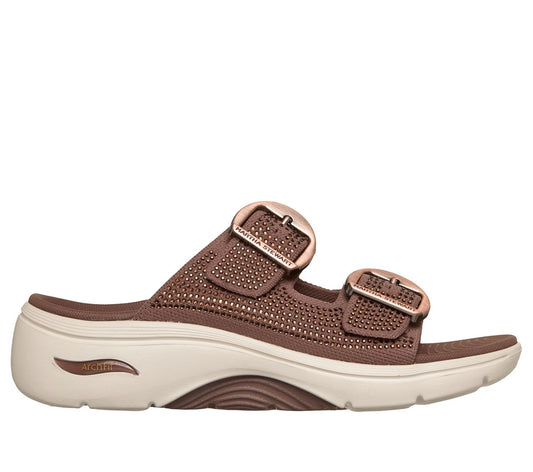 Skechers- Women|New Arrivals Martha Stewart: GO WALK Arch Fit 2.0 Sandal - Showstopper