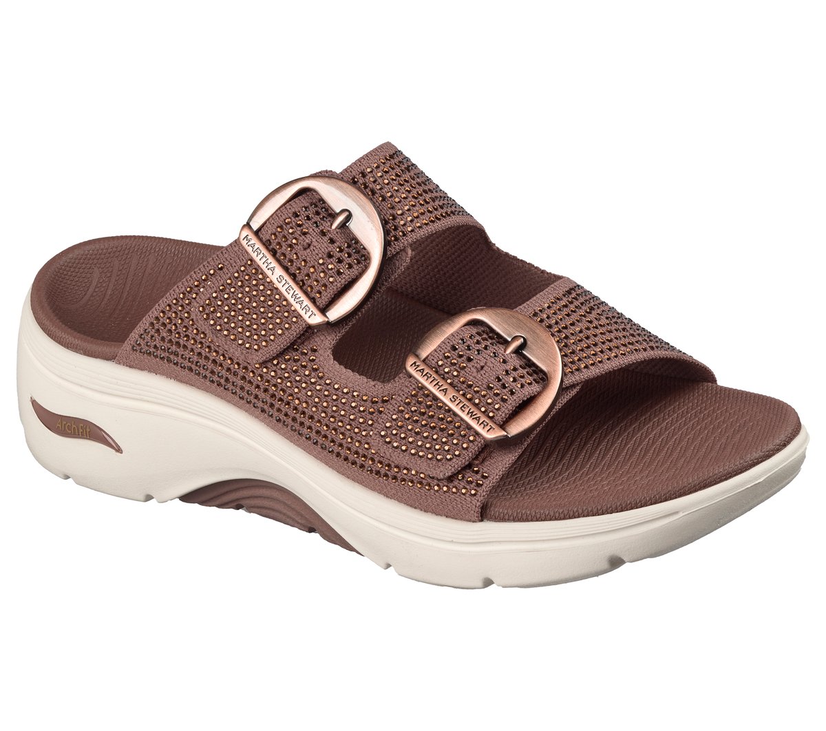 Skechers- Women|New Arrivals Martha Stewart: GO WALK Arch Fit 2.0 Sandal - Showstopper