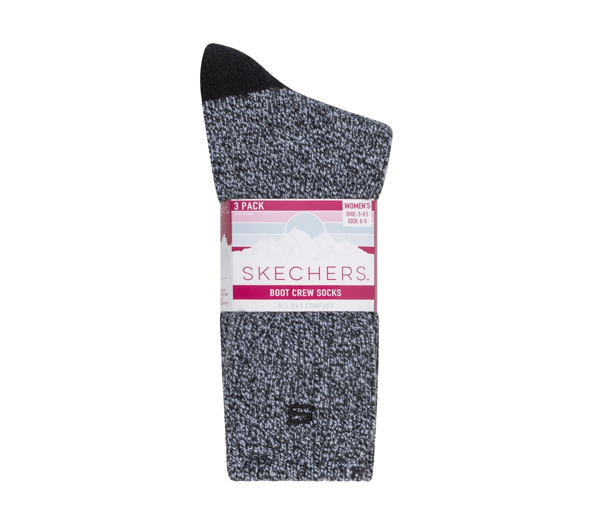 Skechers- Women|Clothing Super Soft Boot Crew Socks - 3 Pack
