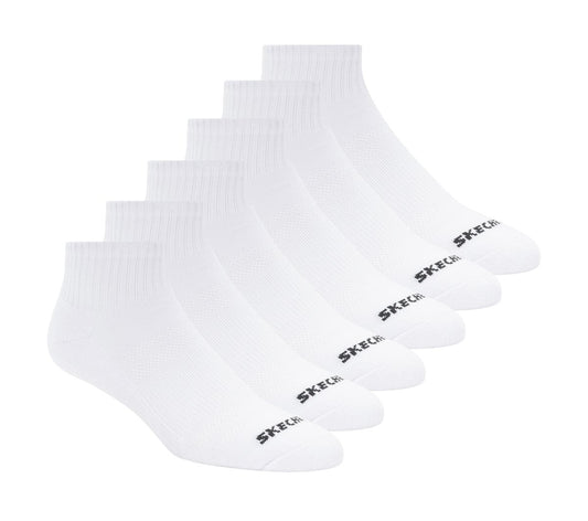 Skechers- Women|Clothing 6 Pack Core Quarter Medium Socks