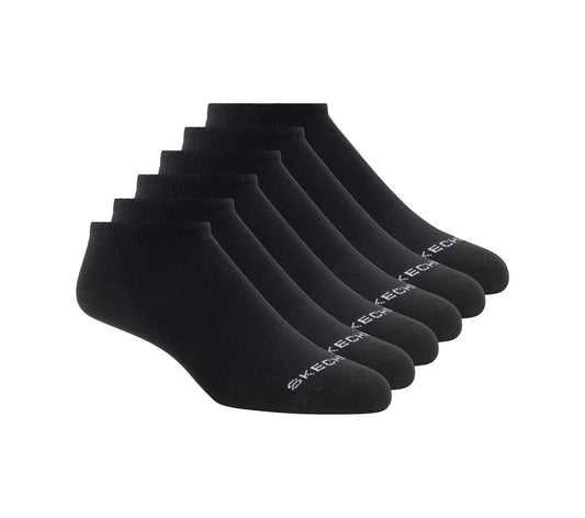 Skechers- Women|Clothing Cotton No-Show Socks - 6 Pack