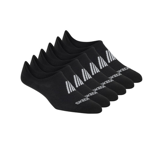 Skechers- Women|Clothing Super Soft No Show Liner Socks - 6 Pack