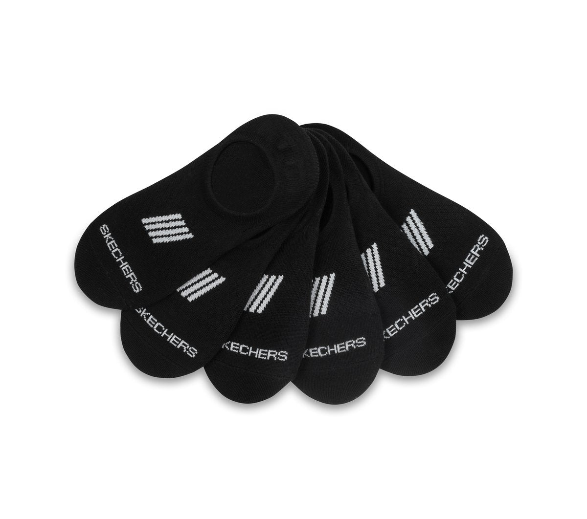 Skechers- Women|Clothing Super Soft No Show Liner Socks - 6 Pack