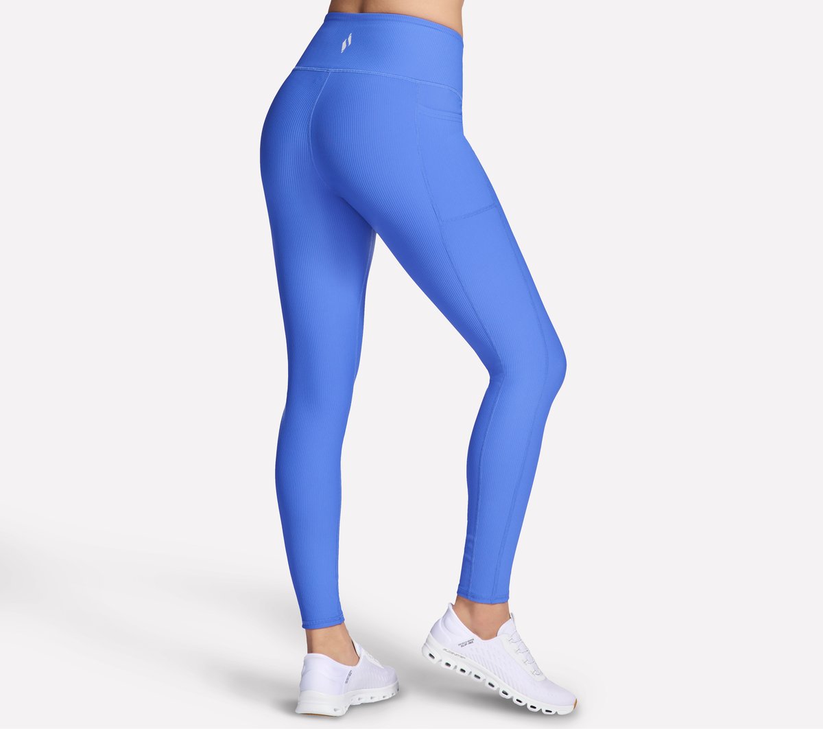 Skechers- Women GO FLEX RIB Full Length High-Waisted Legging