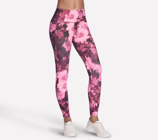 Skechers- Women GO FLEX RIB Inbloom Full Length High-Waisted Legging