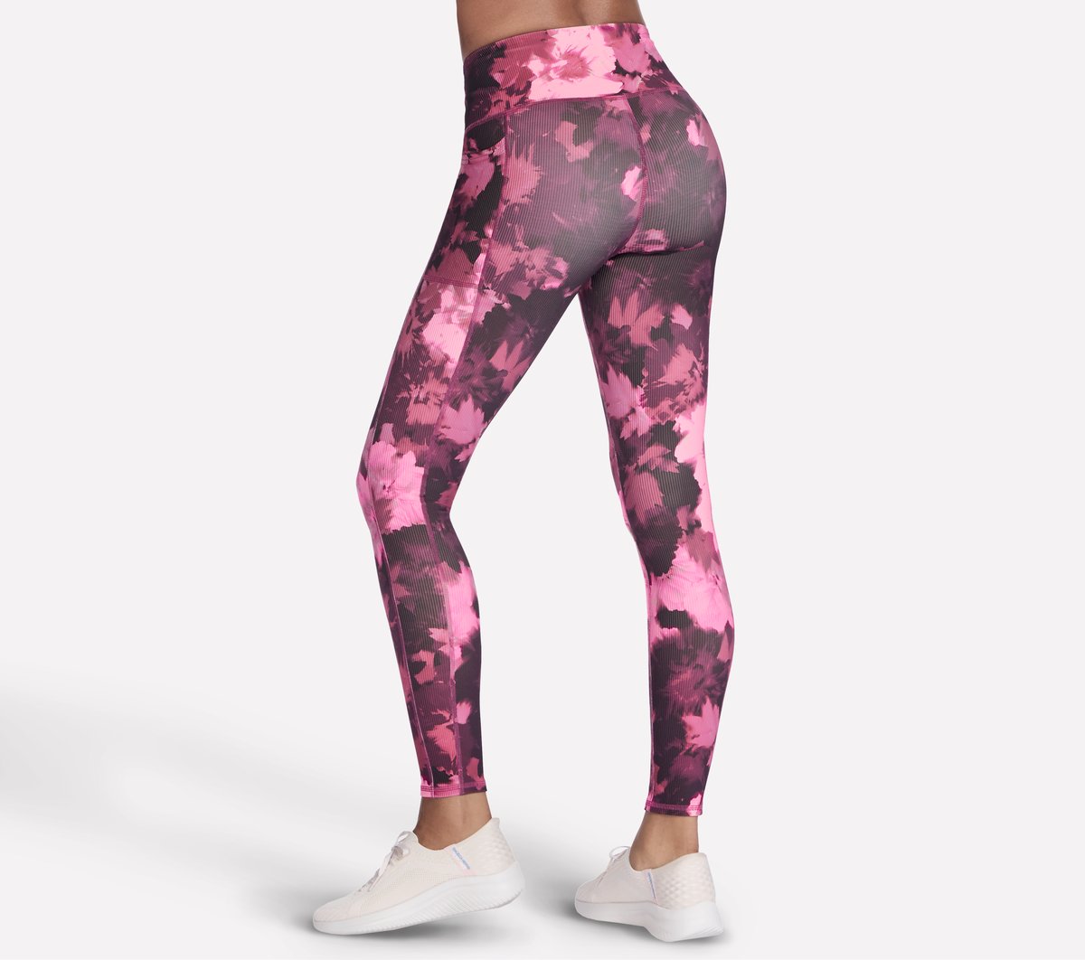 Skechers- Women GO FLEX RIB Inbloom Full Length High-Waisted Legging