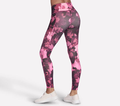 Skechers- Women GO FLEX RIB Inbloom Full Length High-Waisted Legging