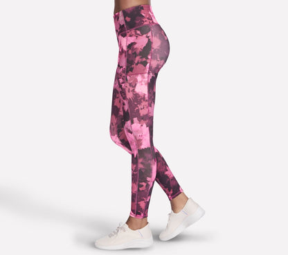 Skechers- Women GO FLEX RIB Inbloom Full Length High-Waisted Legging