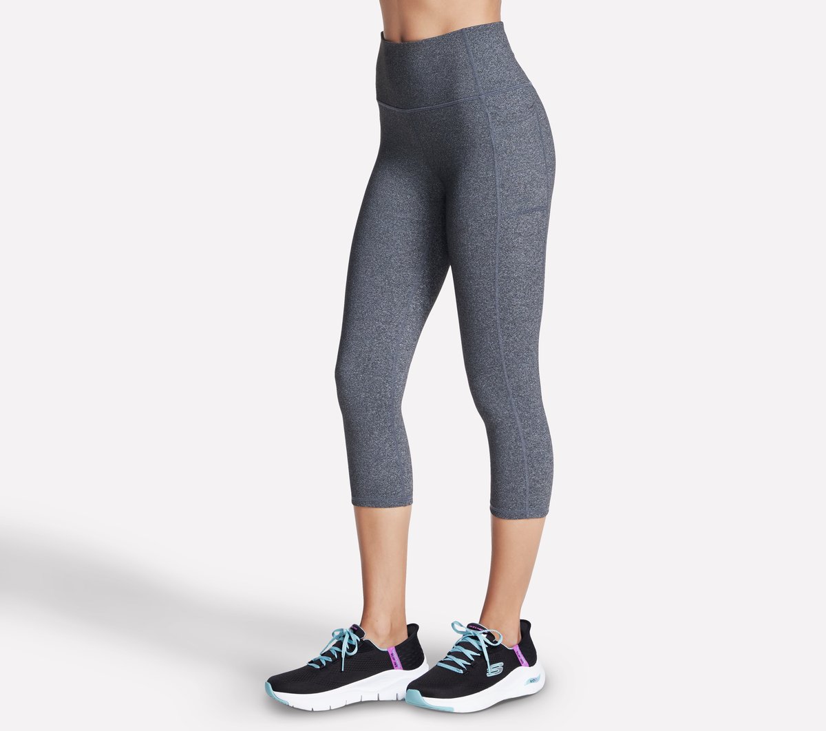 Skechers- Women The GO WALK High Waisted Midcalf Legging