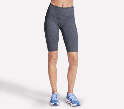Skechers- Women GO WALK High Waisted 10 Inch Bike Short