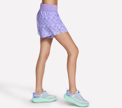 Skechers- Women Tempo 4 Inch Printed Short