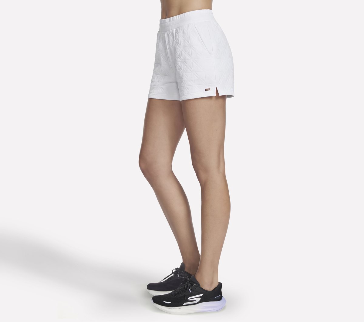 Skechers- Women GO WALK Cozy Fit Diamond 4 Inch Short