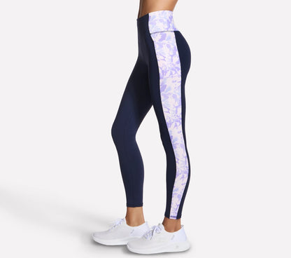 Skechers- Women GO WALK Block Full Length High-Waisted Legging