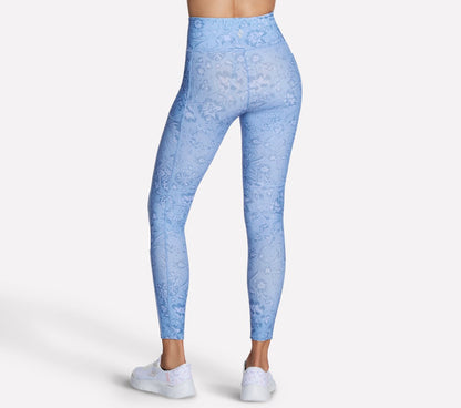 Skechers- Women GO WALK Printed Full Length High-Waisted Legging