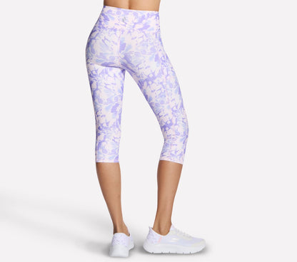 Skechers- Women GO FLEX Printed High Waisted Capri