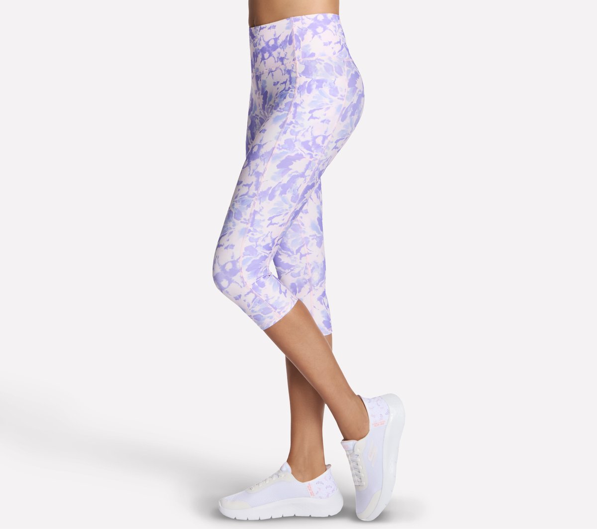 Skechers- Women GO FLEX Printed High Waisted Capri