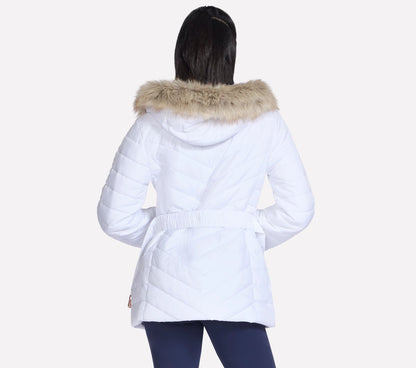 Skechers- Women On-The-GO GO SHIELD Cozy Fit Belted Parka