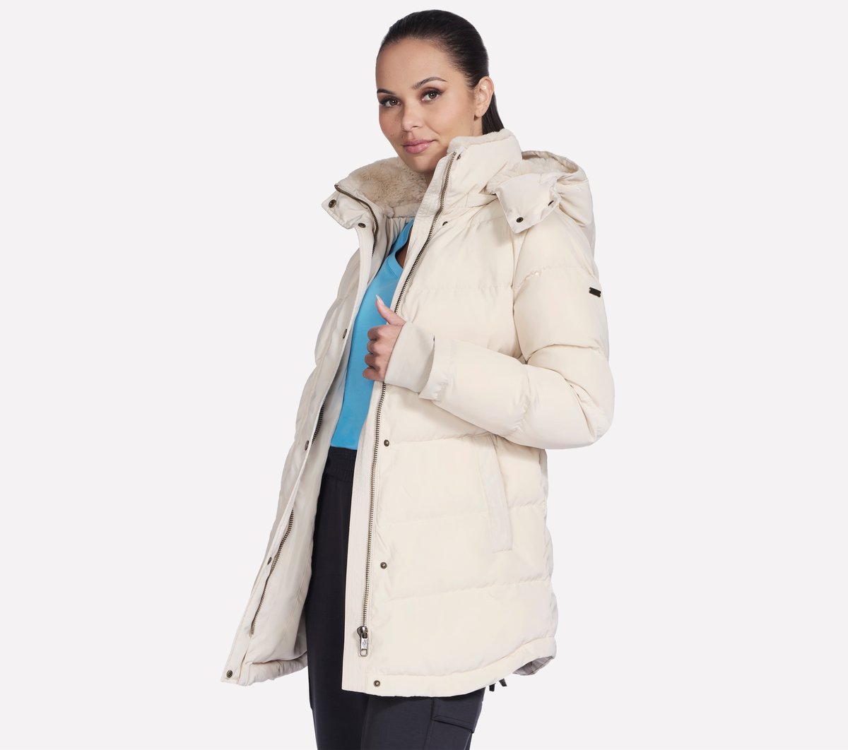 Skechers- Women On-The-GO Cozy Fit Down Parka