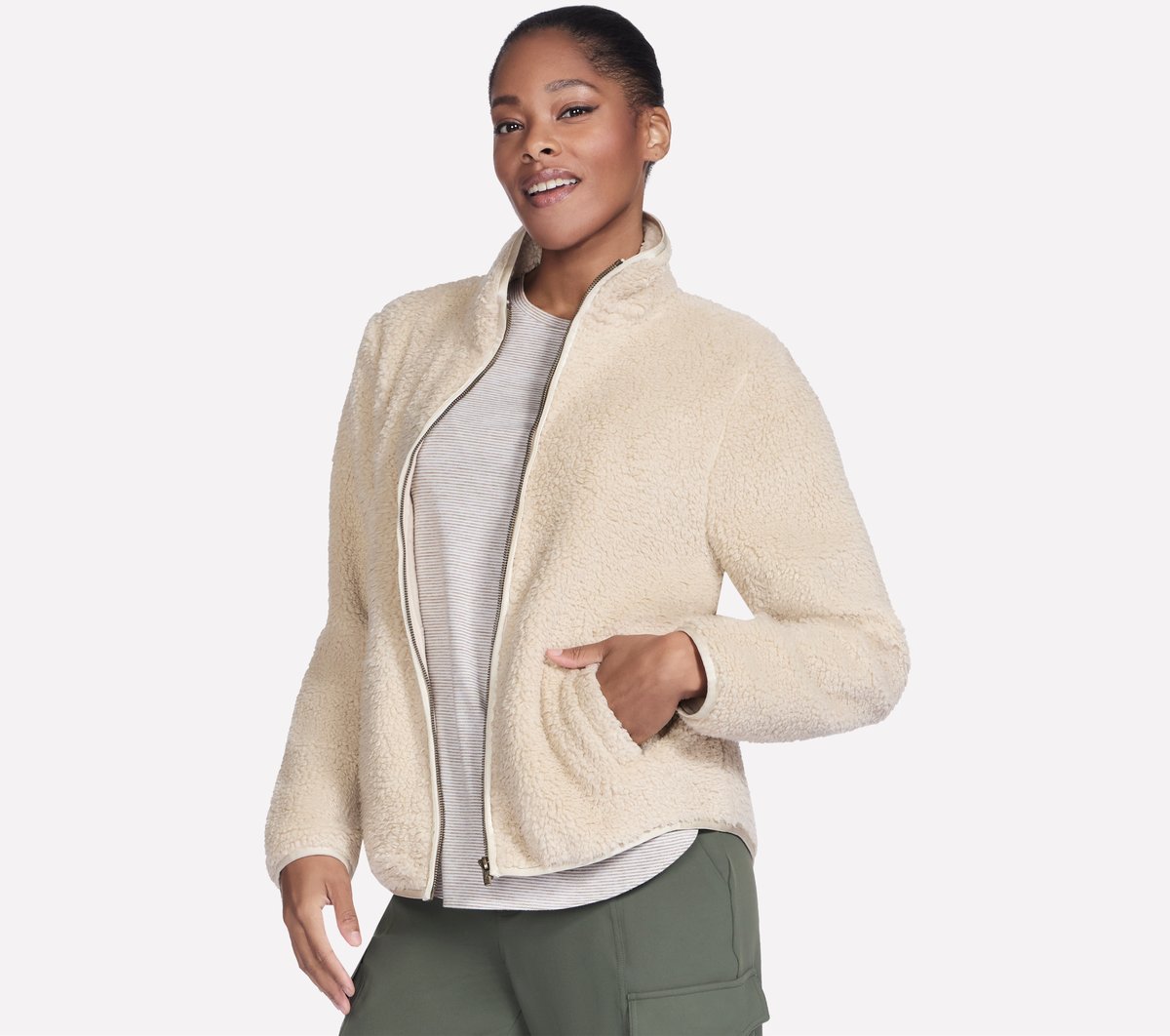 Skechers- Women Skech-Sherpa Jacket