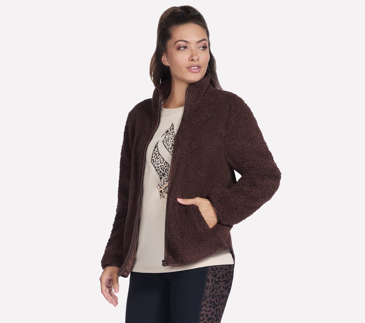 Skechers- Women Skech-Sherpa Jacket