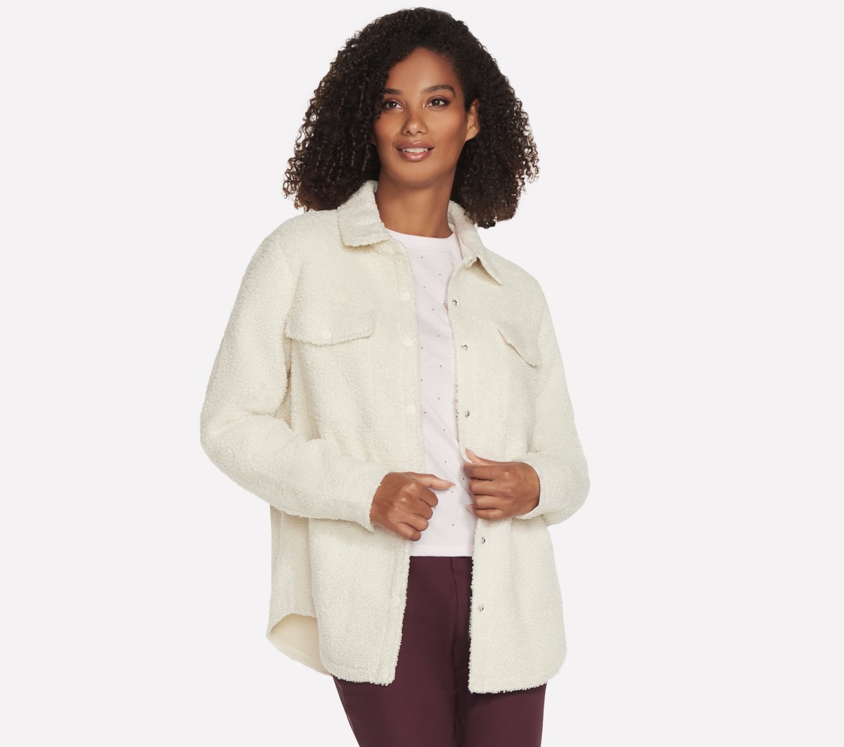 Skechers- Women Sherpa Shacket